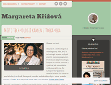 Tablet Screenshot of margaretakrizova.com